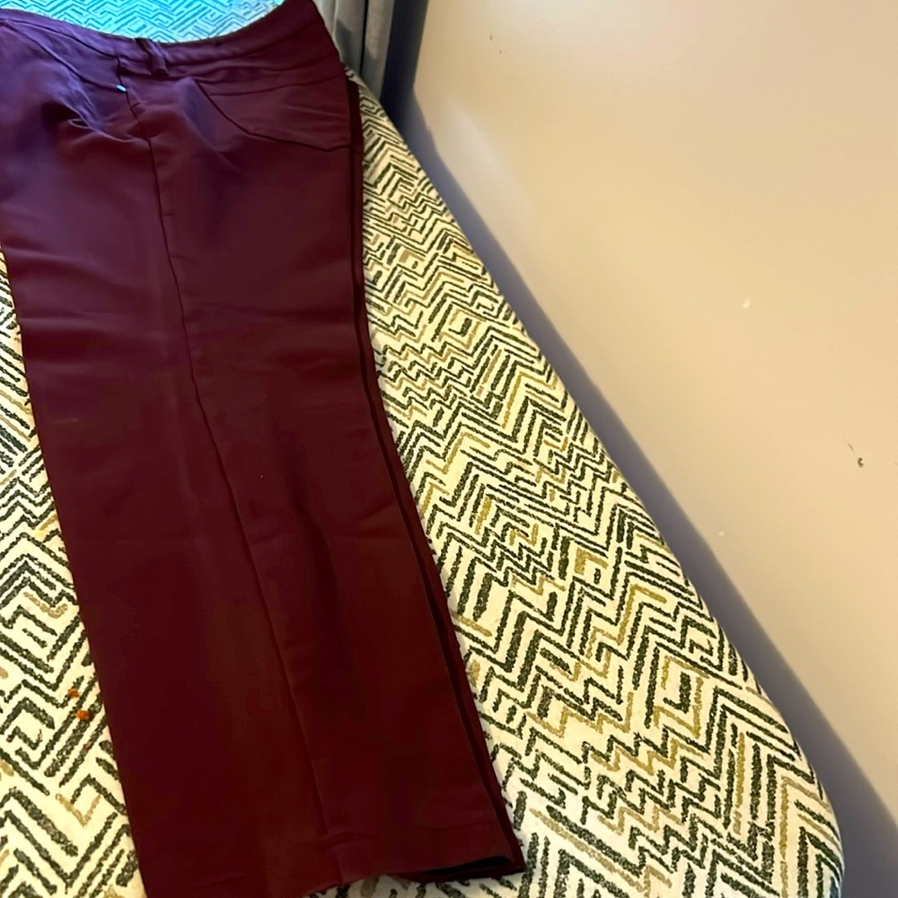 NWOT Port Wine (Burgundy)Petite 8/29 pants with appropriately 24”inseam